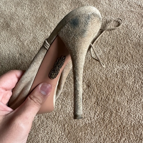 Aquazzura sexy things in tan 39 open to offers - Picture 5 of 7